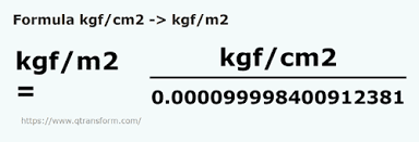 kgf cm2 to kgf m2 convert kgf cm2