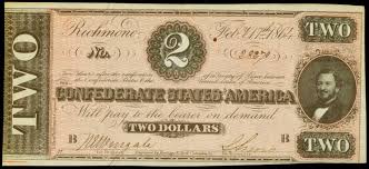 Values Of Old Confederate Money Paper Money Buyers