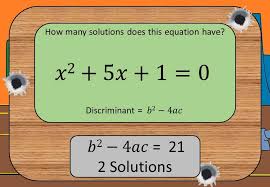 Quadratic Equations With No Solution