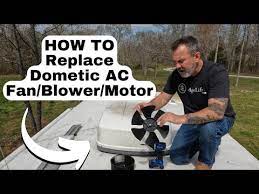 how to replace dometic ac er fan