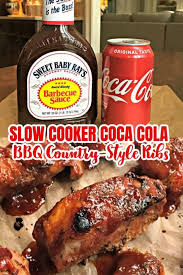 slow cooker coca cola bbq country style