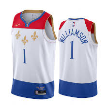 A wide variety of new orleans pelicans options are 2021 new orleans pelican zion williamson city edition jersey lonzo ball jerseys. Zion Williamson White Jersey 2020 21 Pelicans 1 City Edition Fleur De Lis Jersey