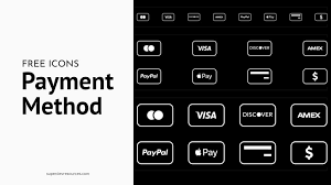 18 free payment method icon sets svg