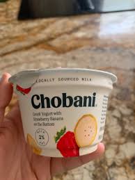chobani greek yogurt strawberry banana