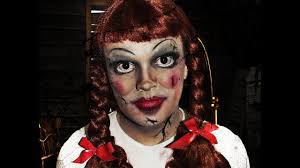 annabelle doll the conjuring makeup