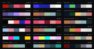 try an color palette generator