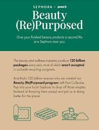 beauty empties recycling program with