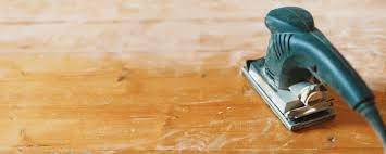 sanding and varnishing a wooden floor