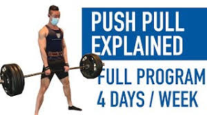 push pull split full 4 day