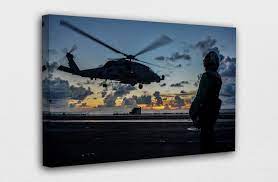 Military Tensions Canvas Wall Art