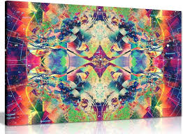 Psychedelic Trippy Art Colour Explosion