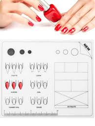 table mat silicone uv acrylic nails