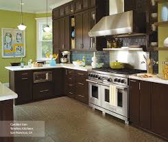shaker style cabinets in a contemporary