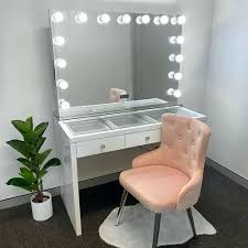 Wooden Glass Dressing Table