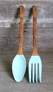 Giant Fork Spoon Wall Decor Set Of Two