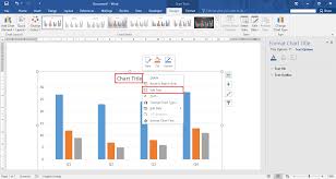 How To Edit Insert A Chart In Microsoft Word 2016