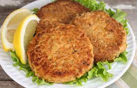 Salmon Patties Recipe With Canned Salmon And Crackers gambar png