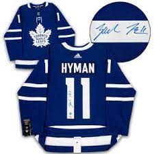 123) in the 2010 nhl draft after he had 75 points (35 goals, 40 assists) with hamilton of the ontario junior. Zach Hyman Toronto Maple Leafs Autographed Adidas Authentic Pro Hockey Jersey Ebay