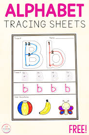 alphabet letter tracing worksheets to