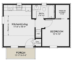 One Bedroom House Plans For Starter