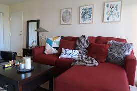 Ways To Work Around A Red Sofa When Styling Your Living Room