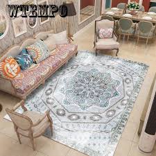 living room carpet geometric
