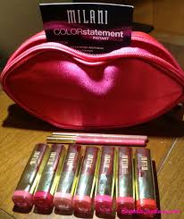milani color statement lipsticks