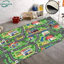 educational rug carpet playmat city