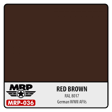Mr Paint Mrp 036 Red Brown Ral 8017