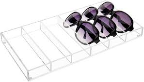 Acrylic Display Case Sunglasses Organizer