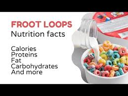 froot loops cereal nutrition facts