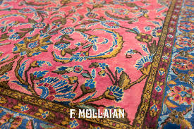 very fine hand knotted antique kashan