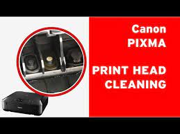 how to clean canon pixma print head