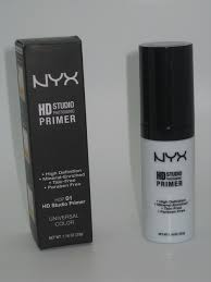 nyx hd studio primer review swatches