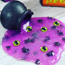 Edamama Cute Cuts & More - Spooky Slime this week! It oozes between your  fingers, yet it doesn't stick to your skin! Is it a liquid? Or a solid?  Come learn about