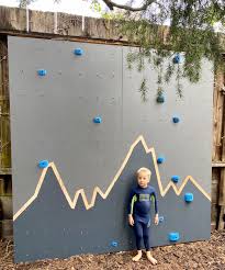 Diy Kids Backyard Climbing Wall Ari