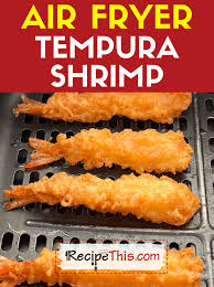 air fryer frozen tempura shrimp