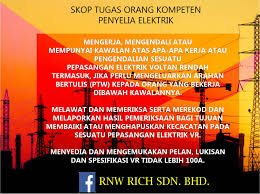 Check spelling or type a new query. Skop Tugas Orang Kompeten Penyelia Rnw Rich Sdn Bhd Facebook