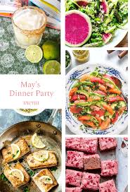 let s cook may s dinner party menu