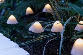 mushroom solar led lights offer