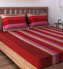 cotton 180tc fitted queen size