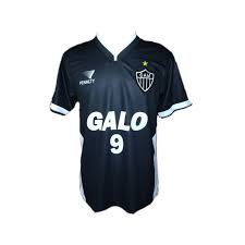 Camisa adidas atlético/mg 1983 (comissão técnica). Camisa Retro Atletico Mg 2000 Preta Galo Fut Retro