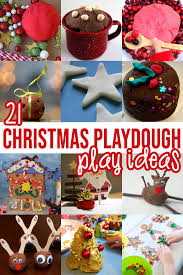 21 christmas playdough ideas