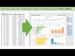 introduction to pivot tables charts