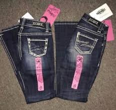 Rock N Roll Cowgirl Girls 2pr Size 8 Denim Boot Cut Jeans