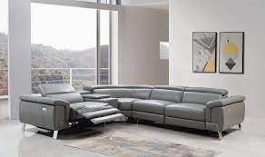 divani casa easton modern dark grey
