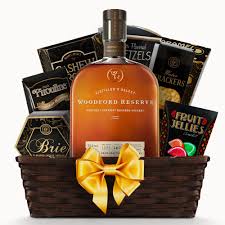 woodford reserve bourbon gift basket