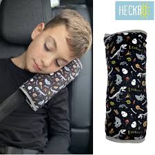 Seat Belt Pillow For Kids Heckbo Dino