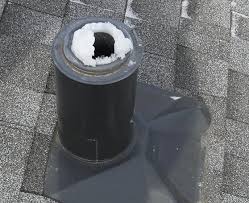 Plumbing Vents Covered With Frost