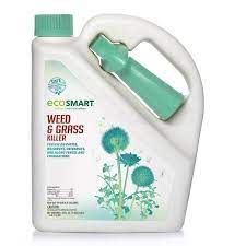 ecosmart 64 oz natural glyphosate free weed and gr with plant based rosemary oil ready to use spray bottle